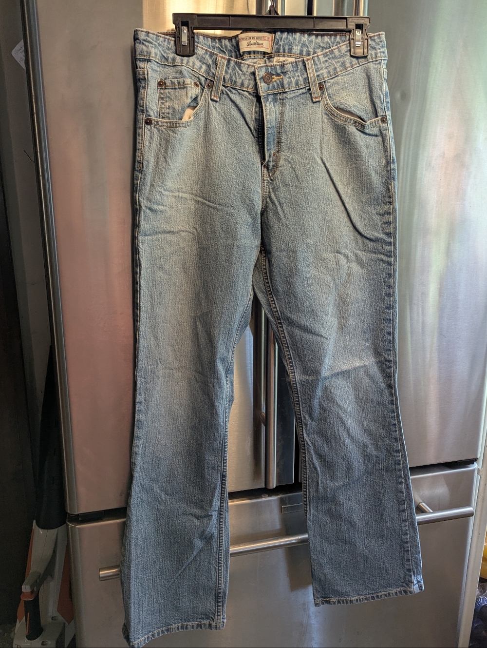 Women's Levi's Stretch Low Rise Boot cut Jeans Sz 10 Med